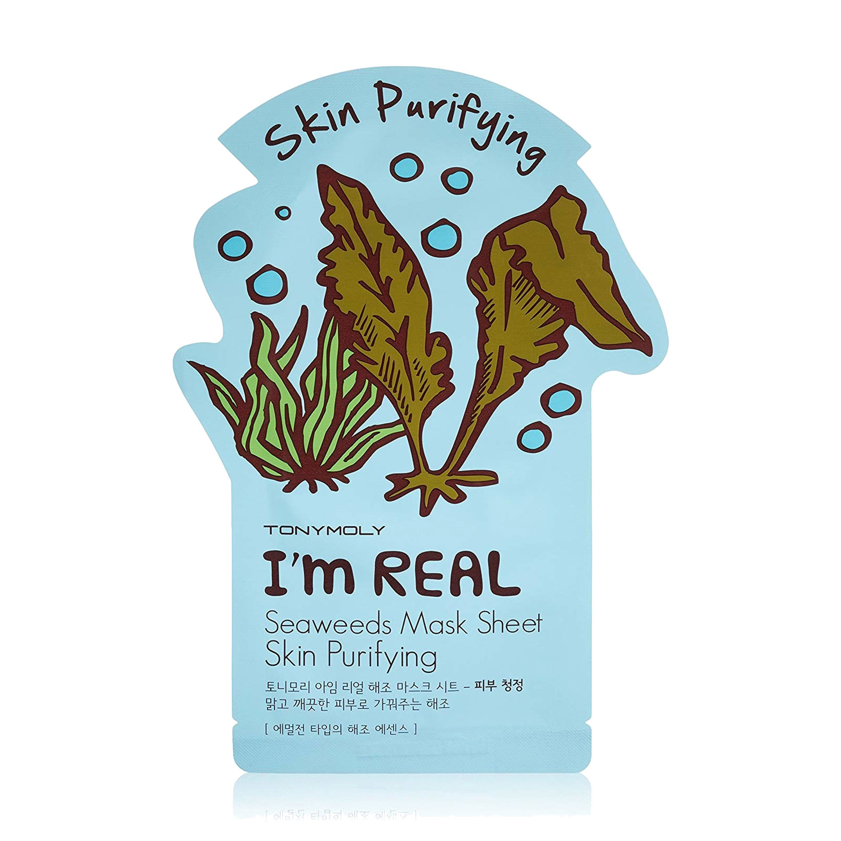 Тканинна маска для обличчя Tony Moly Im Real Seaweeds Mask Sheet, 21 мл